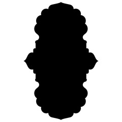 Islamic Label Emblem Shape Glyph Pictogram symbol visual illustration