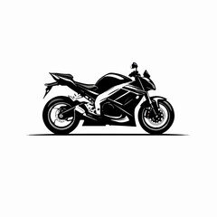 170595Motorcycle Silhouette Vector