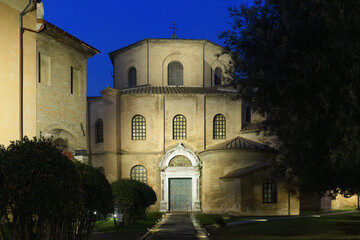Fototapeta na wymiar Basilica of San Vitale in Ravenna