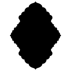 Islamic Label Emblem Shape Glyph Pictogram symbol visual illustration