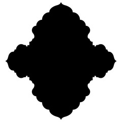 Islamic Label Emblem Shape Glyph Pictogram symbol visual illustration