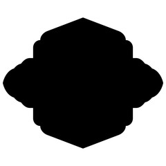 Islamic Label Emblem Shape Glyph Pictogram symbol visual illustration