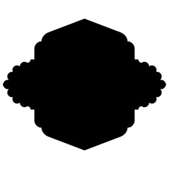 Islamic Label Emblem Shape Glyph Pictogram symbol visual illustration