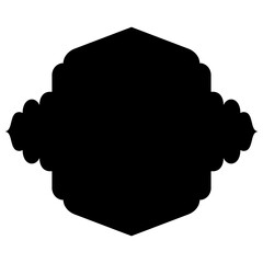 Islamic Label Emblem Shape Glyph Pictogram symbol visual illustration