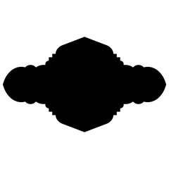 Islamic Label Emblem Shape Glyph Pictogram symbol visual illustration
