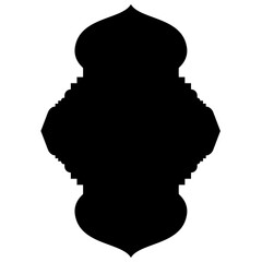 Islamic Label Emblem Shape Glyph Pictogram symbol visual illustration