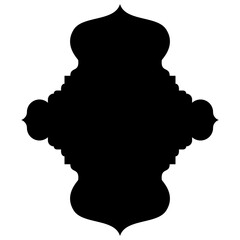 Islamic Label Emblem Shape Glyph Pictogram symbol visual illustration Timeless Pictogram Symbols: Traditional Turkish, Iranian, and Arabic Design for Ramadan & Eid Emblems