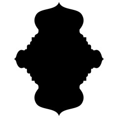 Islamic Label Emblem Shape Glyph Pictogram symbol visual illustration Timeless Pictogram Symbols: Traditional Turkish, Iranian, and Arabic Design for Ramadan & Eid Emblems