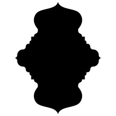 Islamic Label Emblem Shape Glyph Pictogram symbol visual illustration Timeless Pictogram Symbols: Traditional Turkish, Iranian, and Arabic Design for Ramadan & Eid Emblems