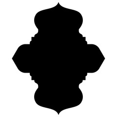 Islamic Label Emblem Shape Glyph Pictogram symbol visual illustration Timeless Pictogram Symbols: Traditional Turkish, Iranian, and Arabic Design for Ramadan & Eid Emblems