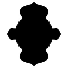 Islamic Label Emblem Shape Glyph Pictogram symbol visual illustration Timeless Pictogram Symbols: Traditional Turkish, Iranian, and Arabic Design for Ramadan & Eid Emblems