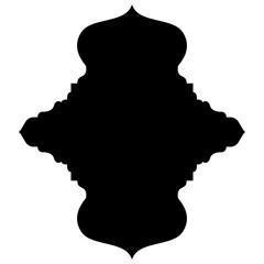 Islamic Label Emblem Shape Glyph Pictogram symbol visual illustration Timeless Pictogram Symbols: Traditional Turkish, Iranian, and Arabic Design for Ramadan & Eid Emblems