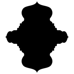 Islamic Label Emblem Shape Glyph Pictogram symbol visual illustration Timeless Pictogram Symbols: Traditional Turkish, Iranian, and Arabic Design for Ramadan & Eid Emblems