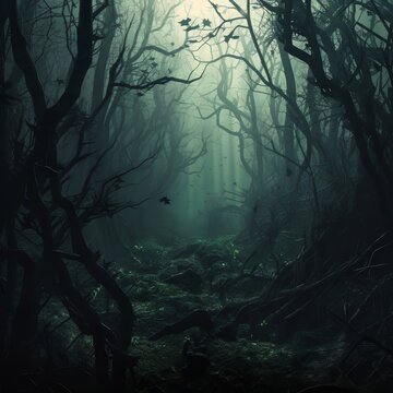 horror forest