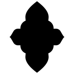 Islamic Label Emblem Shape Glyph Pictogram symbol visual illustration