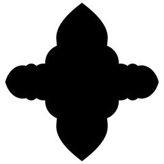 Islamic Label Emblem Shape Glyph Pictogram symbol visual illustration