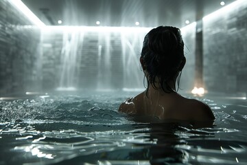 Under the Waterfall's Embrace