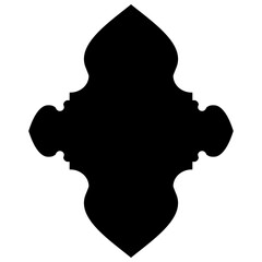 Islamic Label Emblem Shape Glyph Pictogram symbol visual illustration