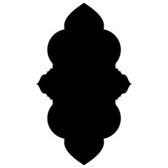 Islamic Label Emblem Shape Glyph Pictogram symbol visual illustration