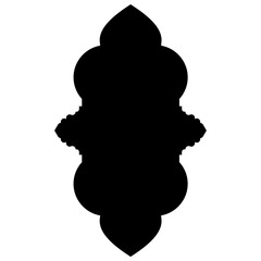 Islamic Label Emblem Shape Glyph Pictogram symbol visual illustration