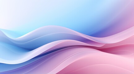 a colorful waves in a blue and pink background