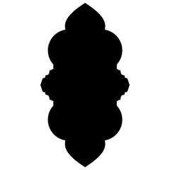 Islamic Label Emblem Shape Glyph Pictogram symbol visual illustration