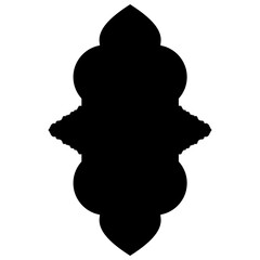 Islamic Label Emblem Shape Glyph Pictogram symbol visual illustration