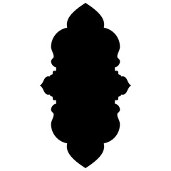 Islamic Label Emblem Shape Glyph Pictogram symbol visual illustration