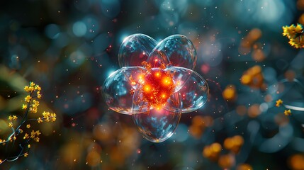 Atom, nucleus, proton, neutron, electron, subatomic particles, atomic number, atomic mass, element, isotopes, ion, atomic structure, electron cloud, energy levels, electron configuration, atomic orbit