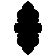 Islamic Label Emblem Shape Glyph Pictogram symbol visual illustration