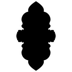 Islamic Label Emblem Shape Glyph Pictogram symbol visual illustration
