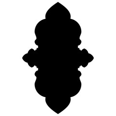Islamic Label Emblem Shape Glyph Pictogram symbol visual illustration