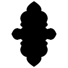 Islamic Label Emblem Shape Glyph Pictogram symbol visual illustration