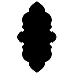 Islamic Label Emblem Shape Glyph Pictogram symbol visual illustration