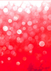 Red bokeh background for banner, poster, Party, Anniversary, greetings, and various design works