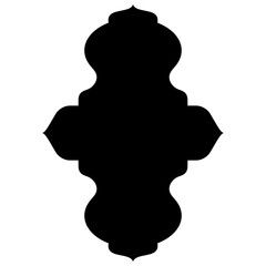 Islamic Label Emblem Shape Glyph Pictogram symbol visual illustration