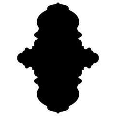 Islamic Label Emblem Shape Glyph Pictogram symbol visual illustration