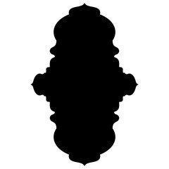 Islamic Label Emblem Shape Glyph Pictogram symbol visual illustration