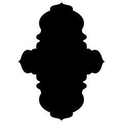 Islamic Label Emblem Shape Glyph Pictogram symbol visual illustration