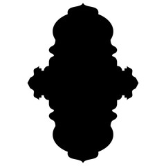 Islamic Label Emblem Shape Glyph Pictogram symbol visual illustration
