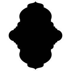 Islamic Label Emblem Shape Glyph Pictogram symbol visual illustration