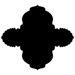 Islamic Label Emblem Shape Glyph Pictogram symbol visual illustration