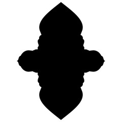 Islamic Label Emblem Shape Glyph Pictogram symbol visual illustration