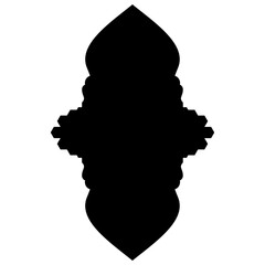 Islamic Label Emblem Shape Glyph Pictogram symbol visual illustration