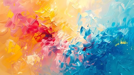 Abstract light background. Modern art oil painting style