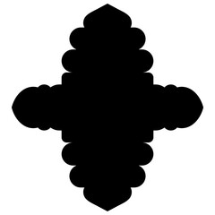 Islamic Label Emblem Shape Glyph Pictogram symbol visual illustration