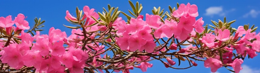 a close up of pink flowers - obrazy, fototapety, plakaty