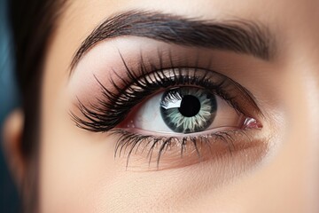 Obraz premium Mascara cosmetics skin eye.