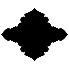 Islamic Label Emblem Shape Glyph Pictogram symbol visual illustration