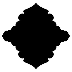Islamic Label Emblem Shape Glyph Pictogram symbol visual illustration